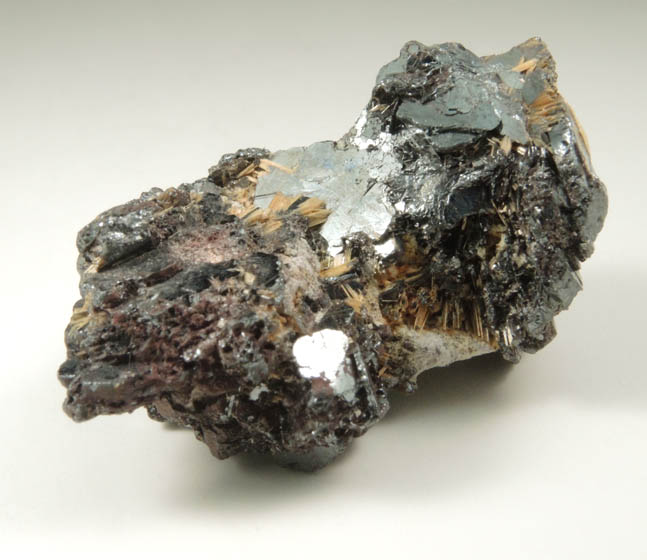 Rutile and Hematite from Novo Horizonte, Bahia, Brazil