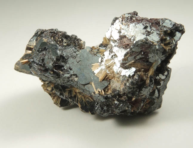 Rutile and Hematite from Novo Horizonte, Bahia, Brazil