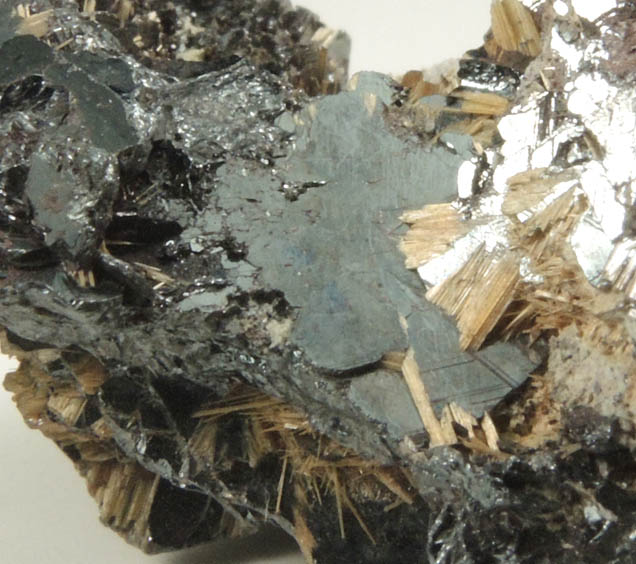 Rutile and Hematite from Novo Horizonte, Bahia, Brazil