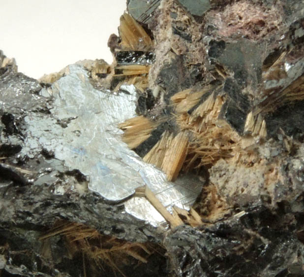 Rutile and Hematite from Novo Horizonte, Bahia, Brazil