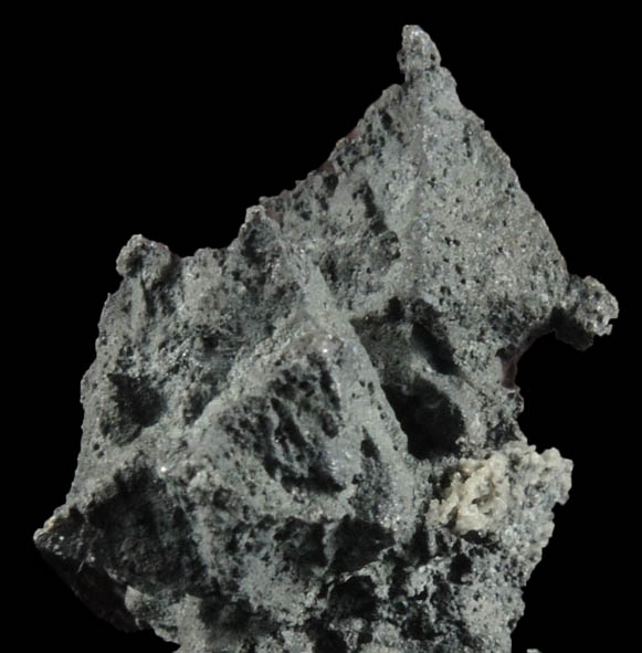 Acanthite from Mine d'Imider, 6.2 km ESE of Imiter, Tinghir Province, Dra-Tafilalet, Morocco