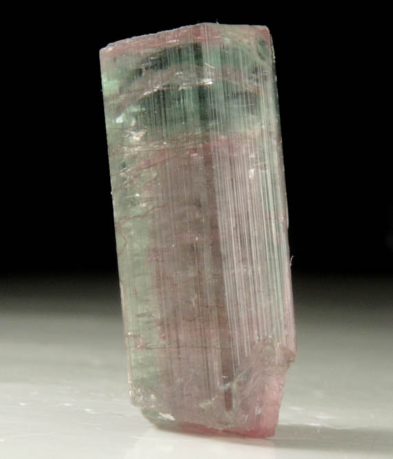 Elbaite var Watermelon Tourmaline from Pederneira Mine, Sao Jose da Safira, Minas Gerais, Brazil