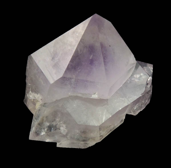 Quartz var. Amethyst from Simeone Quarry, Wrentham, Norfolk County, Massachusetts