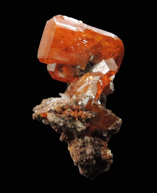 Wulfenite from Red Cloud Mine, Silver District, La Paz County, Arizona