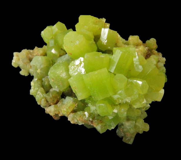 Pyromorphite from Cerro Canaleja, Santa Eufemia, Cordoba, Spain