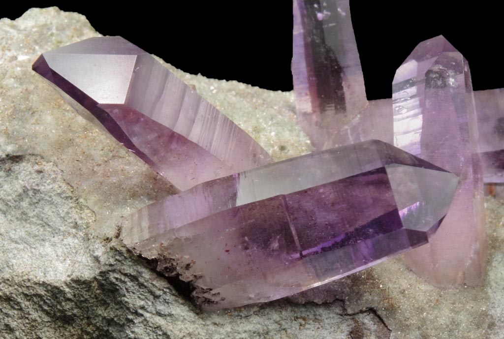 Quartz var. Amethyst Quartz from Piedra Parada, near Las Vigas, Tatatila, Veracruz, Mexico