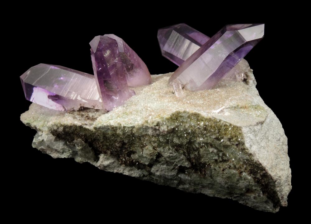 Quartz var. Amethyst Quartz from Piedra Parada, near Las Vigas, Tatatila, Veracruz, Mexico