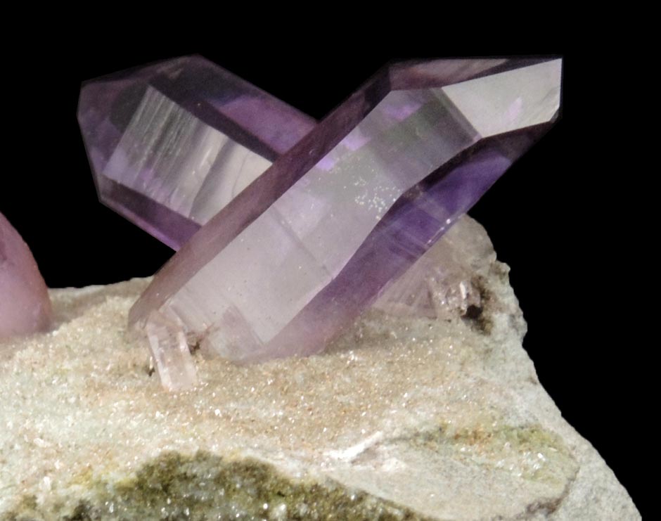 Quartz var. Amethyst Quartz from Piedra Parada, near Las Vigas, Tatatila, Veracruz, Mexico