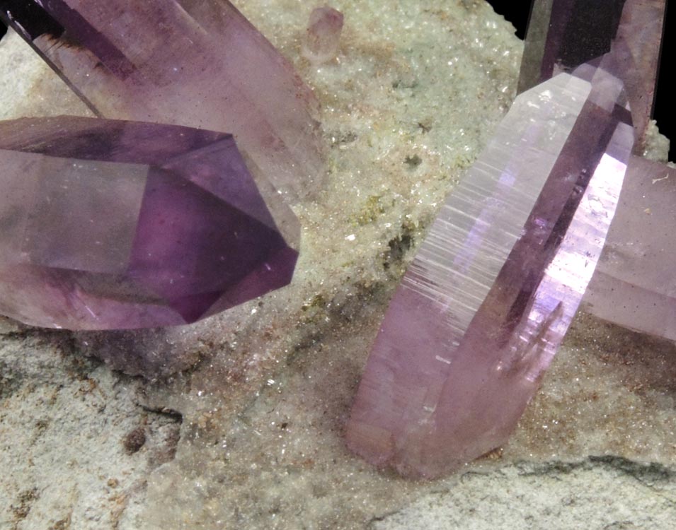 Quartz var. Amethyst Quartz from Piedra Parada, near Las Vigas, Tatatila, Veracruz, Mexico