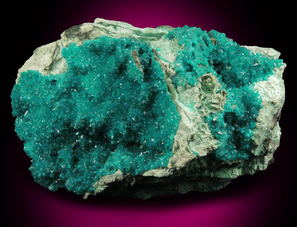 Dioptase from Morenci Mine, Clifton District, Greenlee County, Arizona