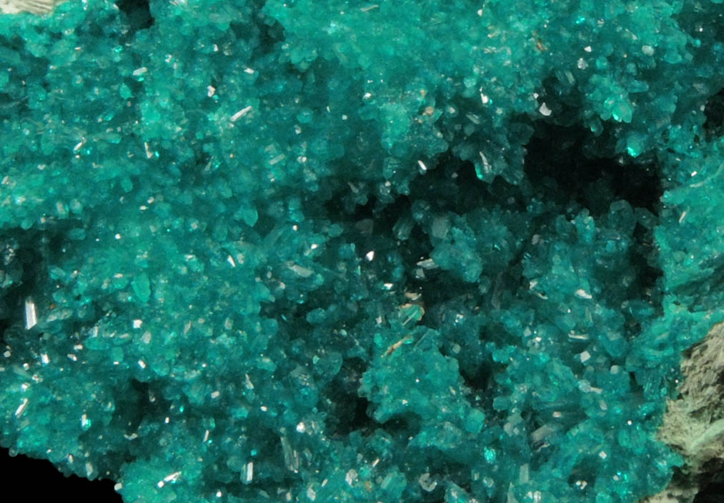 Dioptase from Morenci Mine, Clifton District, Greenlee County, Arizona