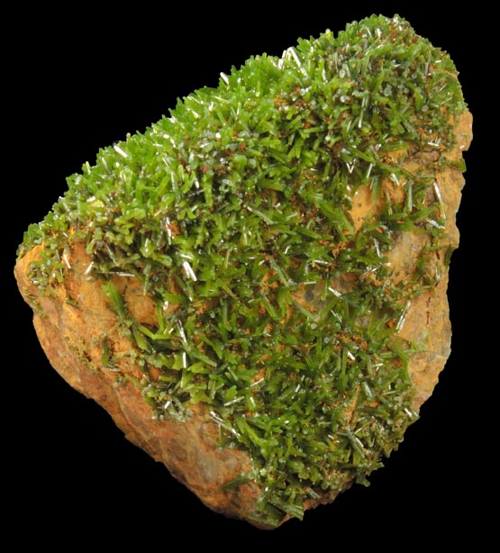 Pyromorphite from Mine des Farges, Ussel, Corrze, France