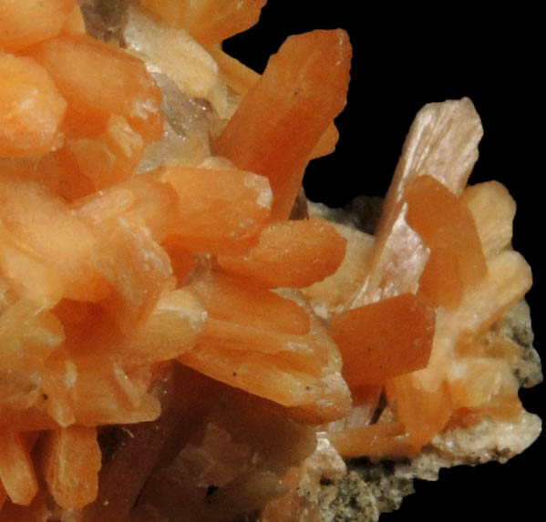 Stilbite on Calcite from Houdaille Quarry, Montclair State University, Essex County, New Jersey