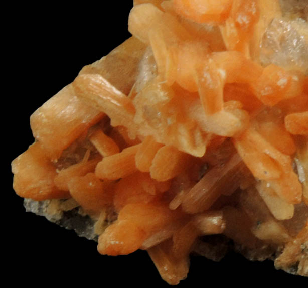 Stilbite on Calcite from Houdaille Quarry, Montclair State University, Essex County, New Jersey