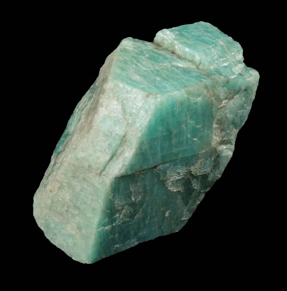 Microcline var. Amazonite from Crystal Peak area, 6.5 km northeast of Lake George, Park-Teller Counties, Colorado