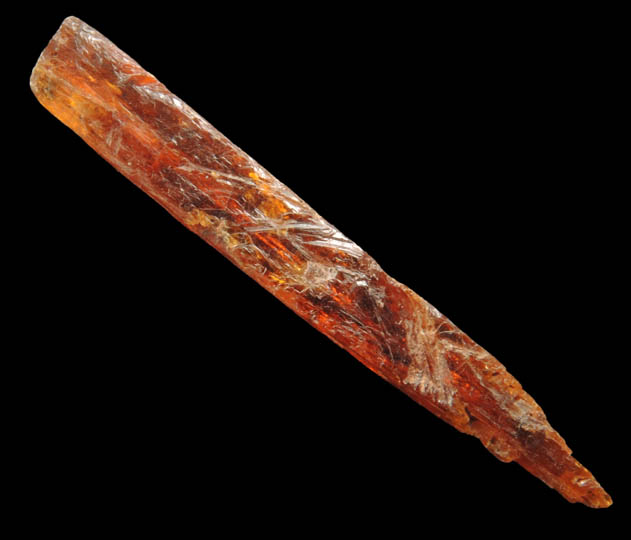 Kyanite (unusual orange color) from Nani, Loliondo, Tanzania