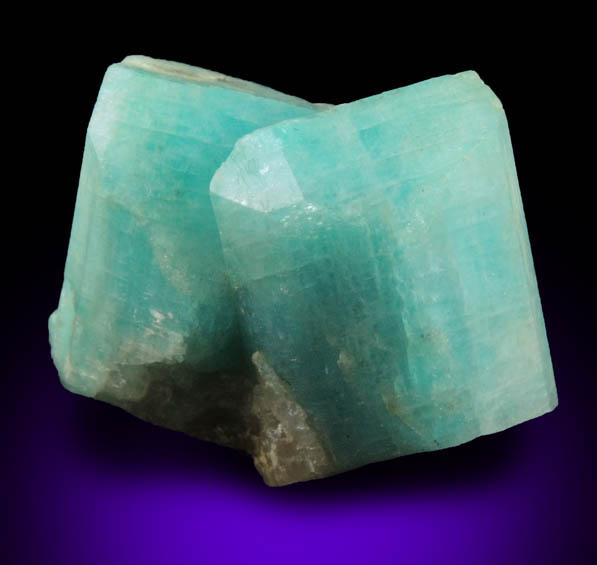 Microcline var. Amazonite from Crystal Peak area, 6.5 km northeast of Lake George, Park-Teller Counties, Colorado