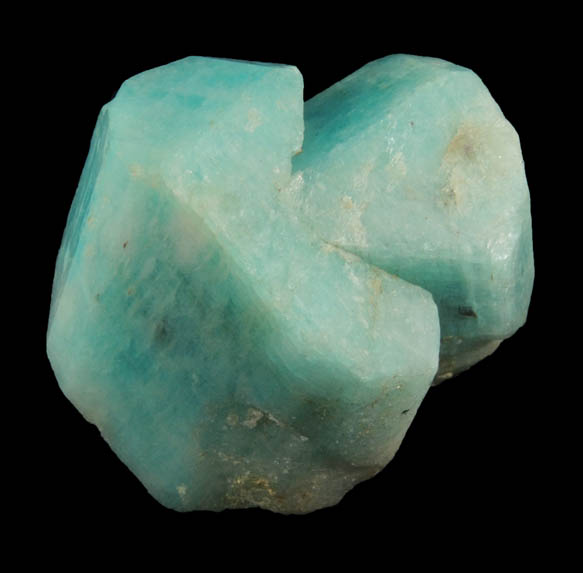 Microcline var. Amazonite from Crystal Peak area, 6.5 km northeast of Lake George, Park-Teller Counties, Colorado