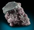 Lepidolite over Elbaite Tourmaline from Pederneira Mine, Sao Jose da Safira, Minas Gerais, Brazil