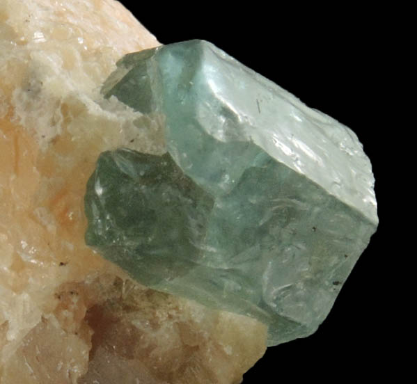 Fluorapatite in Calcite from Slyudyanka, Lake Baikal, Irkutskaya Oblast, Russia