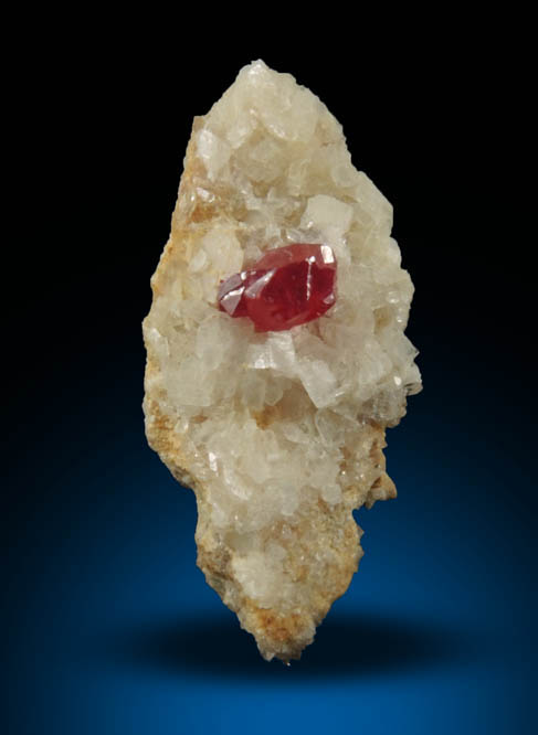 Cinnabar on Dolomite from near Lovelock, Pershing County, Nevada