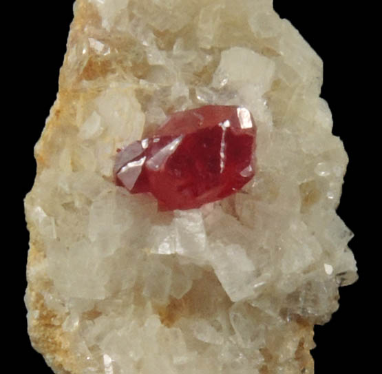 Cinnabar on Dolomite from near Lovelock, Pershing County, Nevada