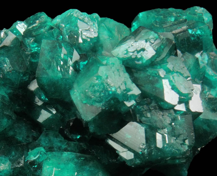 Dioptase from Altyn-Tyube, 66 km east of Karagandy, Karaganda Oblast', Kazakhstan (Type Locality for Dioptase)