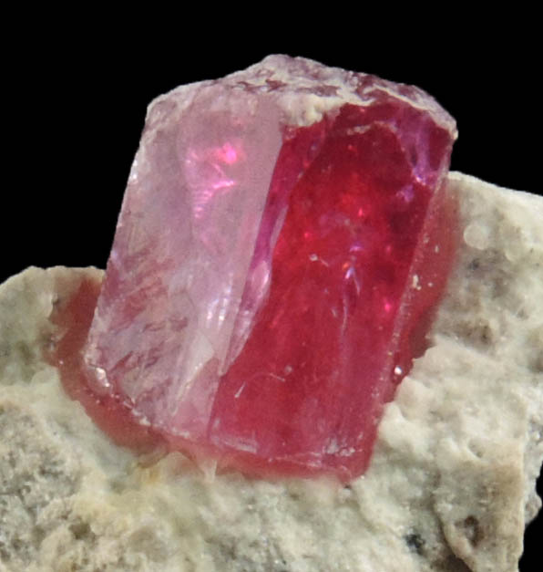 Beryl var. Bixbite (Red Beryl) from Wah Wah Mountains, Beaver County, Utah