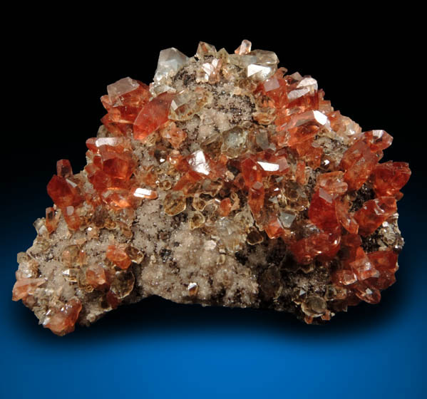 Rhodochrosite with Smoky Quartz from Uchucchaqua Mine, Oyon Province, Lima Department, Peru