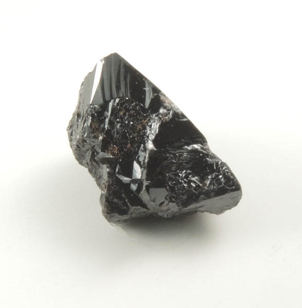 Cassiterite (twinned crystals) from Emmons Quarry, southeastern slope of Uncle Tom Mountain,  Greenwood, Oxford County, Maine