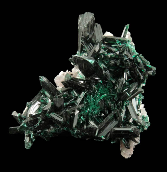 Brochantite from Milpillas Mine, Cuitaca, Sonora, Mexico