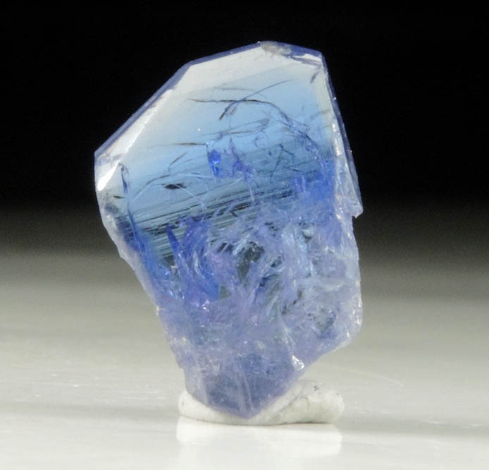 Tanzanite (blue-violet color change gem variety of Zoisite) from D-Block Mine, Merelani Hills, western slope of Lelatama Mountains, Arusha Region, Tanzania (Type Locality for Tanzanite)