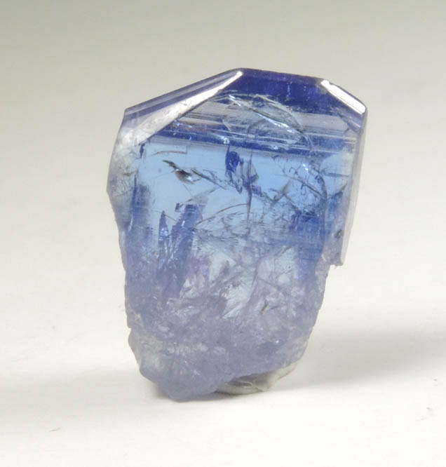 Tanzanite (blue-violet color change gem variety of Zoisite) from D-Block Mine, Merelani Hills, western slope of Lelatama Mountains, Arusha Region, Tanzania (Type Locality for Tanzanite)