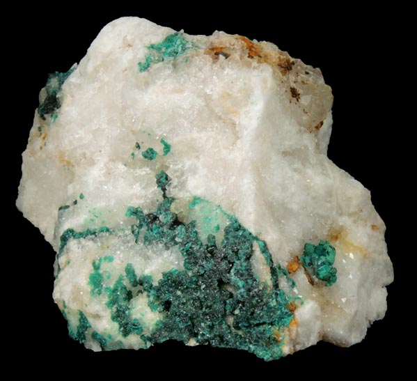 Pseudomalachite from Auchencairn Mine, Castle Douglas, Dumfries and Galloway, Scotland