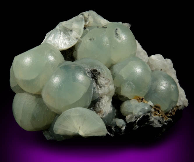 Wavellite from Laharran Quarry, Minane Bridge, County Cork, Ireland