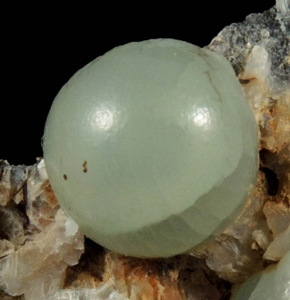 Wavellite from Laharran Quarry, Minane Bridge, County Cork, Ireland