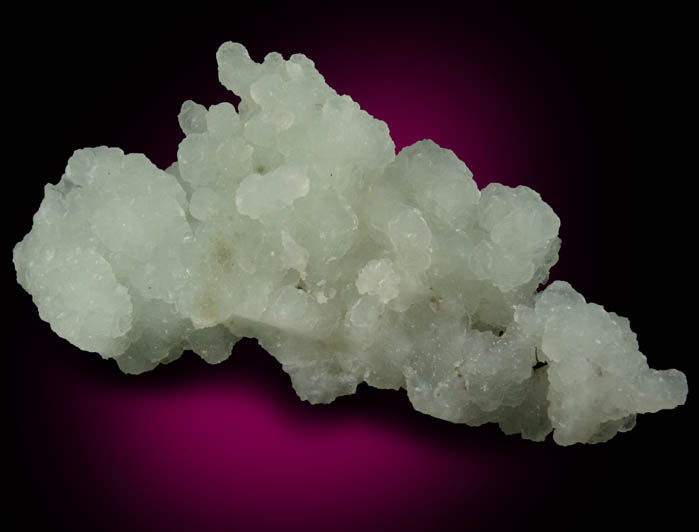 Prehnite (stalactitic habit) from Sgurr nan Cearcall, Isle of Skye, Eilean  Cho, Scotland