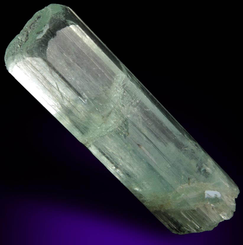 Beryl var. Aquamarine from Slievenamiskan, Spelga, County Down, Ireland