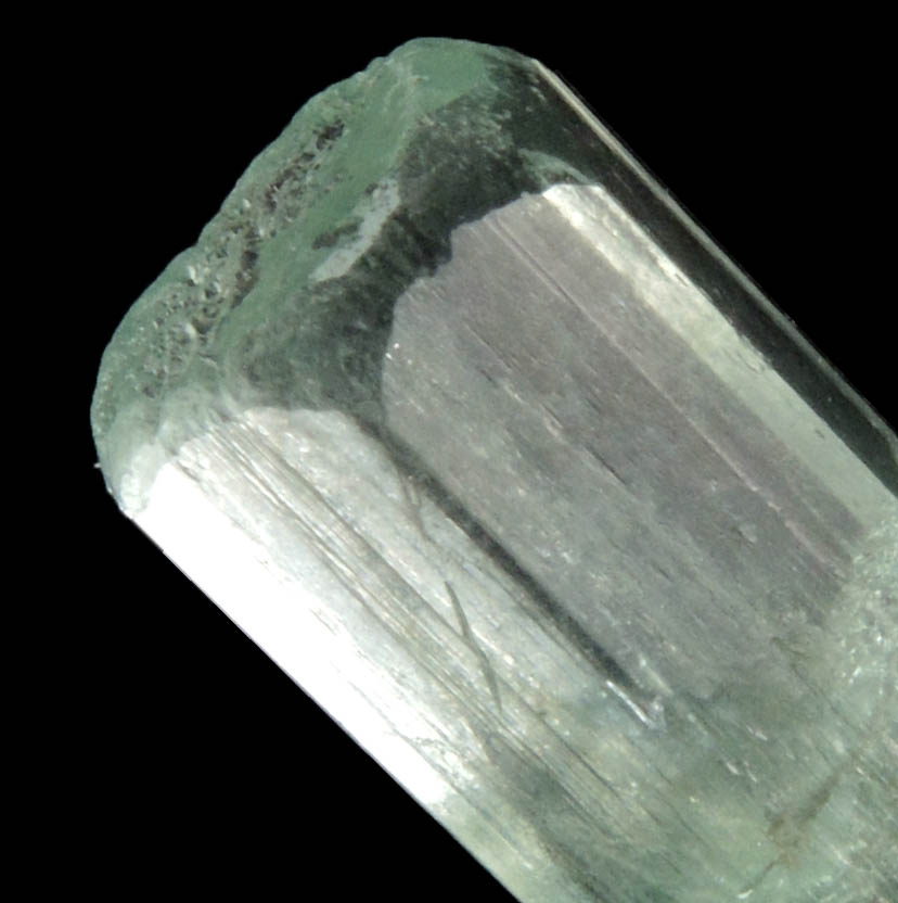 Beryl var. Aquamarine from Slievenamiskan, Spelga, County Down, Ireland