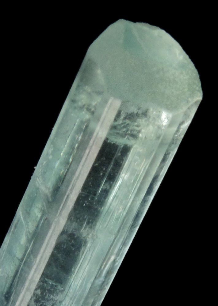 Beryl var. Aquamarine from Slievenamiskan, Spelga, County Down, Ireland