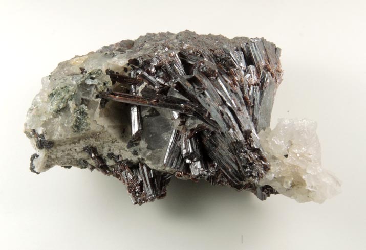Rutile from Ted Pocket, west shore of Lochan-na-Lairige, 32 km WNW of Perth, Perthshire, Scotland
