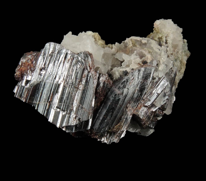 Rutile from Ted Pocket, west shore of Lochan-na-Lairige, 32 km WNW of Perth, Perthshire, Scotland