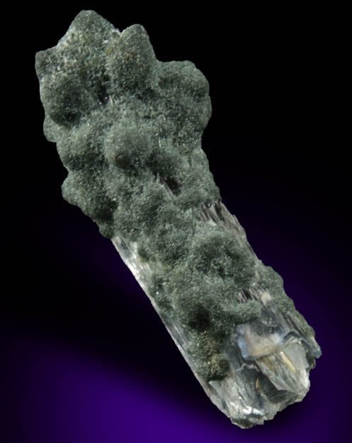 Foitite-Elbaite Tourmaline over Jeremejevite from Ameib Farm, Usakos, NE of Swakopmund, Erongo Region, Namibia