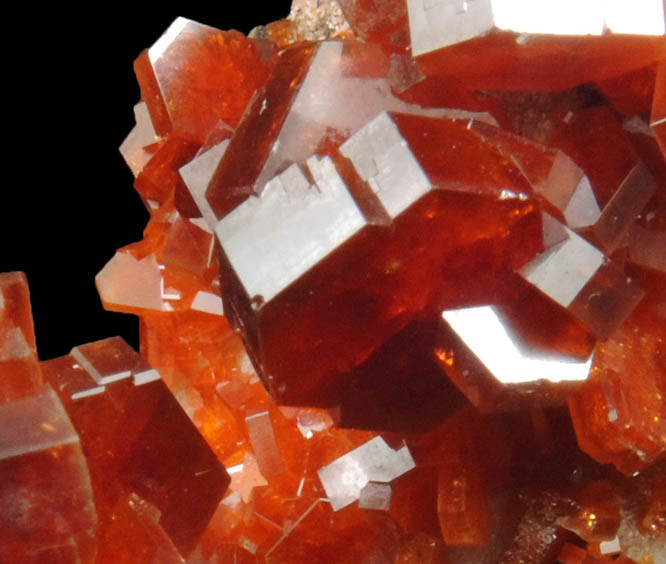 Vanadinite from Mibladen, Haute Moulouya Basin, Zeida-Aouli-Mibladen belt, Midelt Province, Morocco