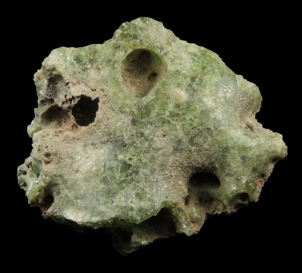 Trinitite (fused sand from atomic bomb test) from Trinity Test Site, near Alamogordo, Otero County, New Mexico