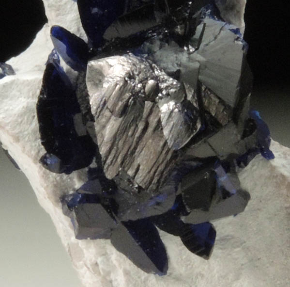 Azurite from Milpillas Mine, Cuitaca, Sonora, Mexico