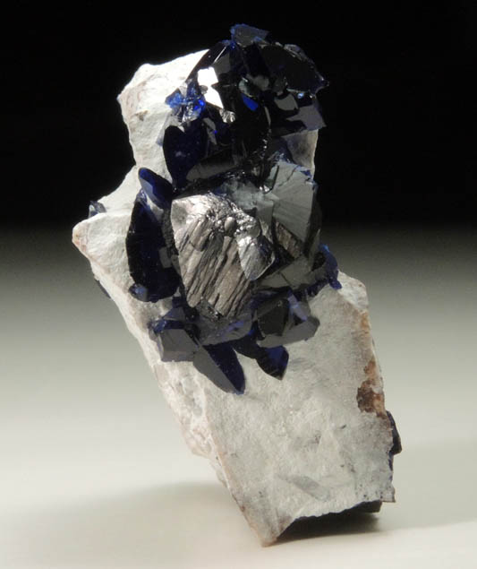 Azurite from Milpillas Mine, Cuitaca, Sonora, Mexico