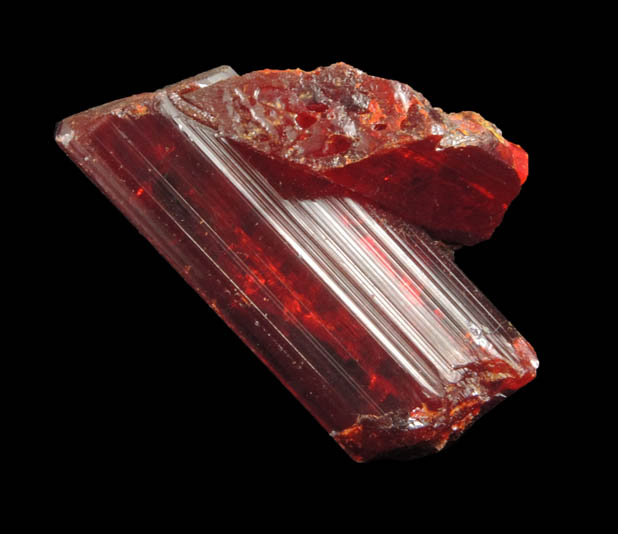 Realgar from Shimen Mine, Hunan, China