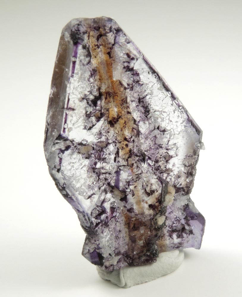 Fluorite (Spinel Law twinned) from Erongo Mountains, 20 km north of Usakos, Damaraland, Namibia