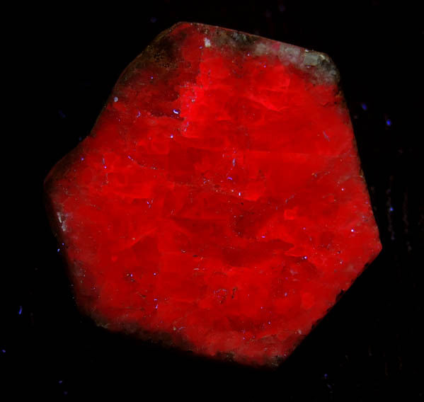 Corundum var. Ruby from Longido, Arusha, Tanzania